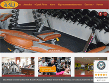 Tablet Screenshot of fitness4-u.de